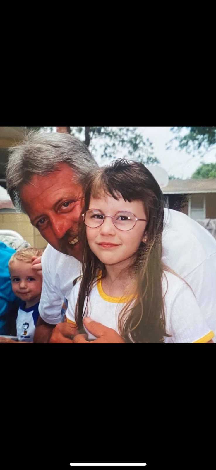 Me and Uncle Harry when I was little